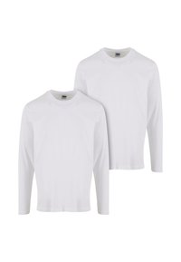 2-PACK - Long sleeved top - white white