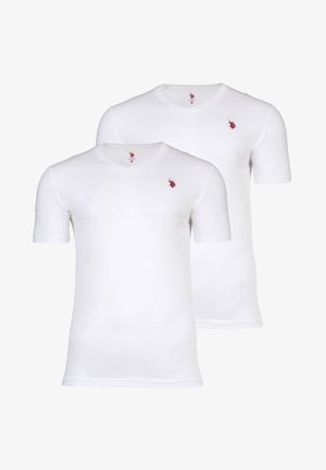 U.S. Polo Assn., 2 PACK - Camiseta básica - weiss