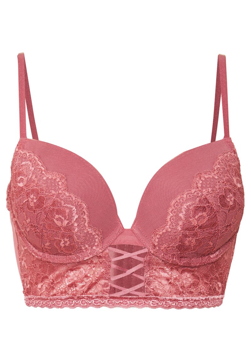 Lascana Push Up Bh Rouge Blau Zalando De