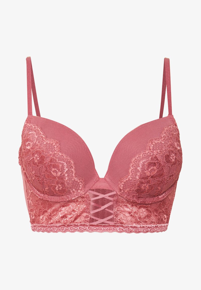 Lascana Push Up Bh Rouge Blau Zalando De