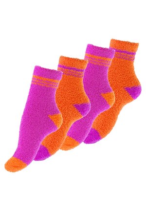 Yenita 4 PAAR - Chaussettes - pink/orange