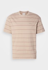 COMFORT STRIPE - T-shirt imprimé - aluminium/fossil