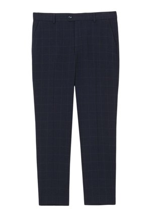 Calliope A QUADRI TINTA UNITA - Chino - blu