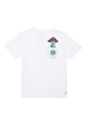 UDDER SPACE - T-shirt imprimé - white