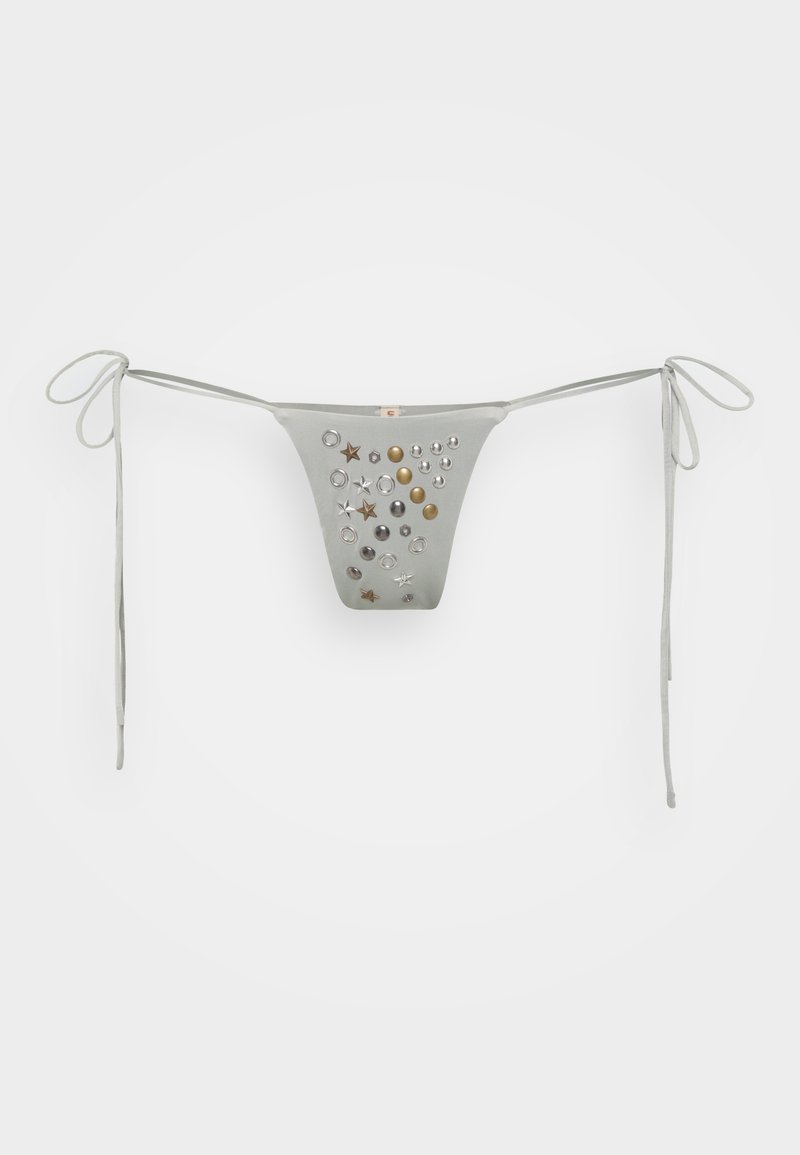 Jaded London MULTI STUD BOTTOMS - Bikini pezzo sotto - grey/multicolore ...