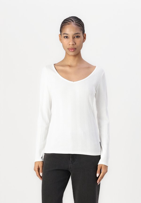 V NECK IRREGULAR  - Long sleeved top