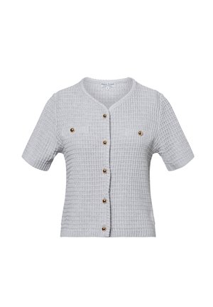 Strickjacke - hellgrau