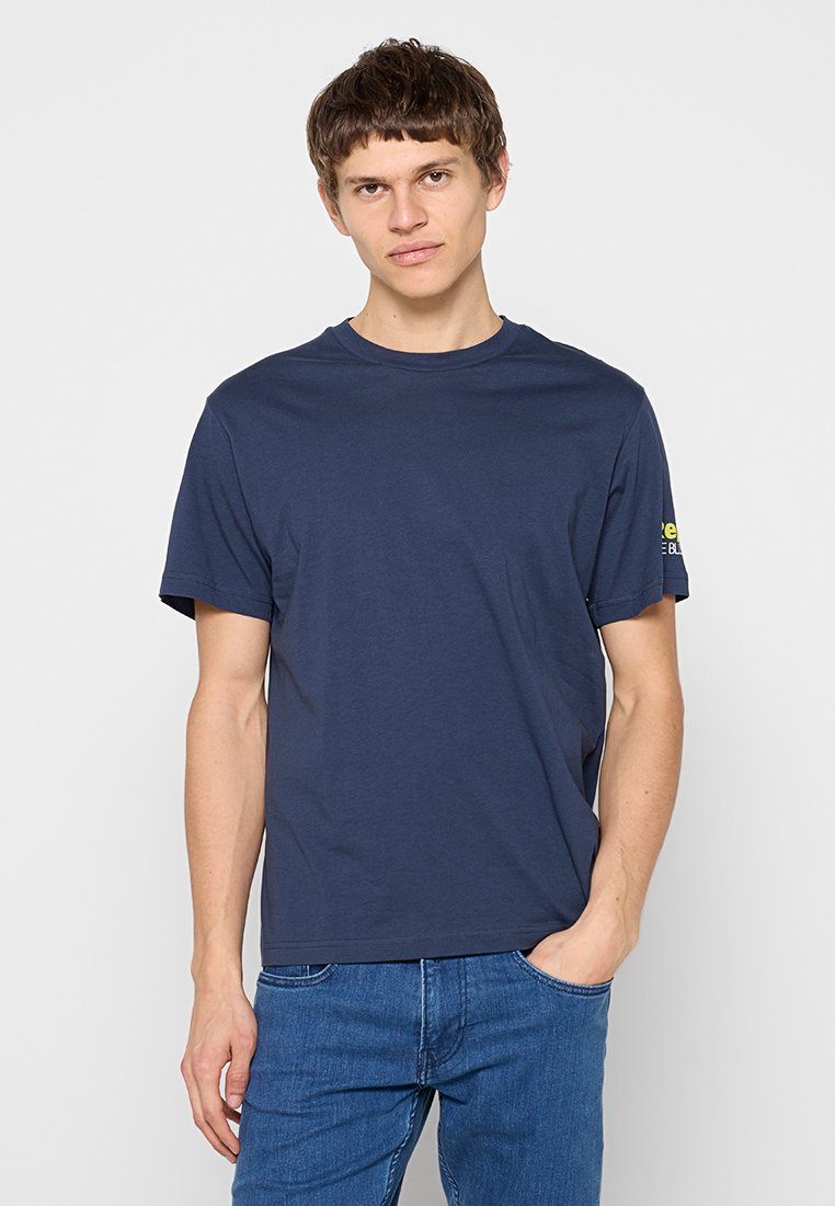 Replay T-shirt print groen