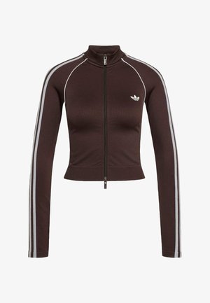 adidas Originals, ADIDAS ORIGINALS ESSENTIALS 3 STRIPES SEAMLESS TRACKTOP - Sweatjakke - aurora coffee
