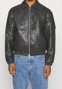 Jack & Jones Jacka i konstläder - black