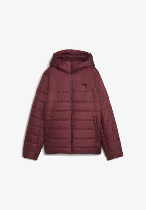 HOODED PADDED - Jachetă de iarnă - ruby shimmer