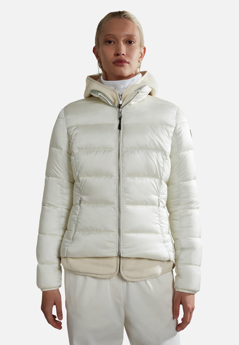 napapijri winterjacke weiß