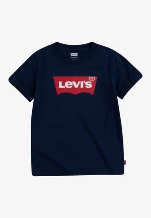 Levi's® BATWING TEE UNISEX - Camiseta estampada - dress blues
