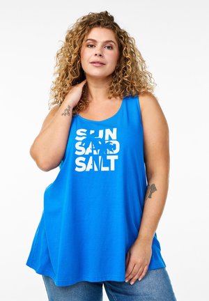 Zizzi Top - daphne sun sand salt