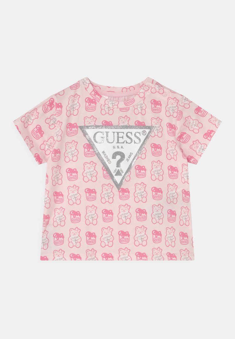 Guess - UNISEX - T-shirts med print - pink, Forstørre