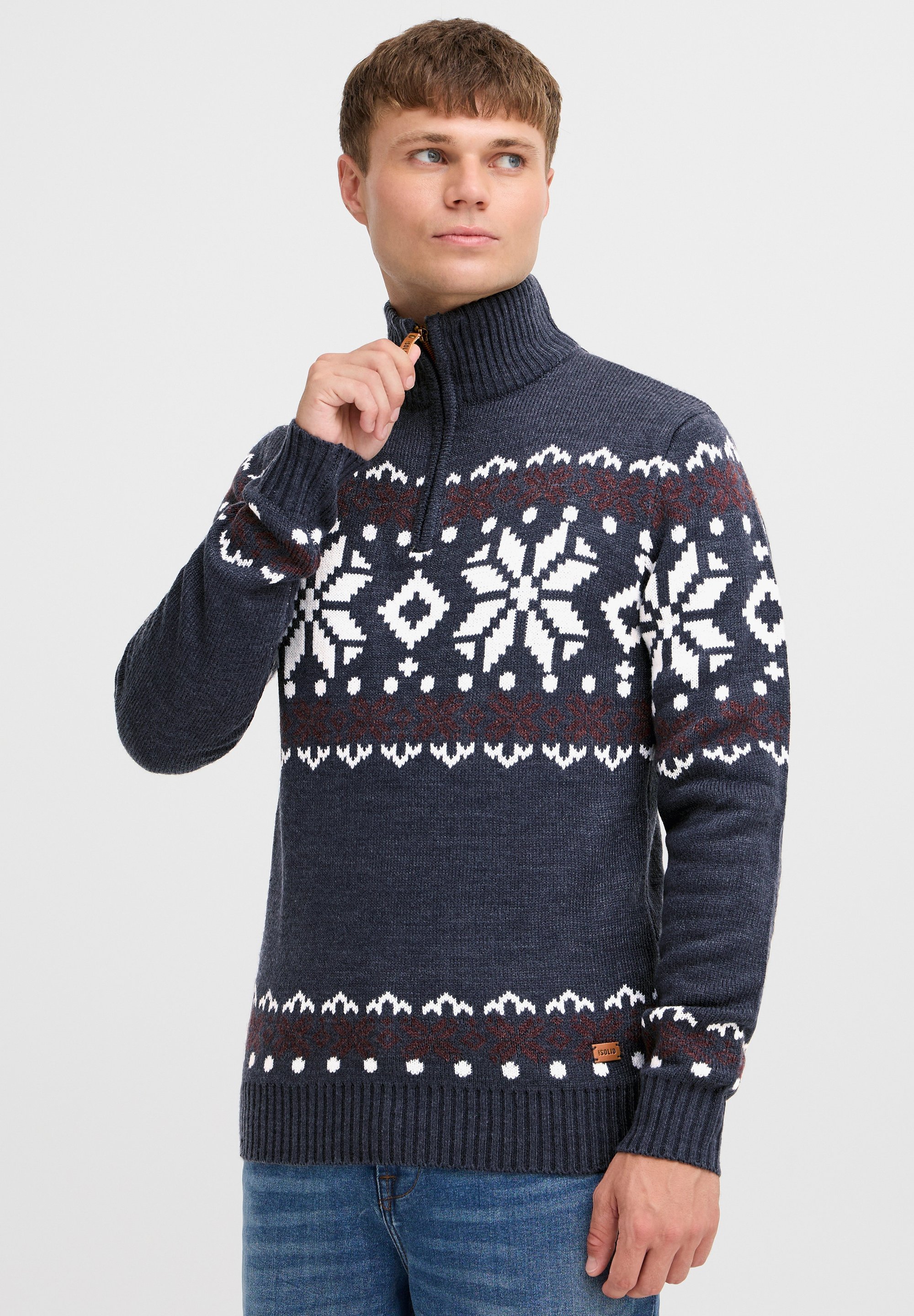 Solid SDNorwin Jumper dark blue