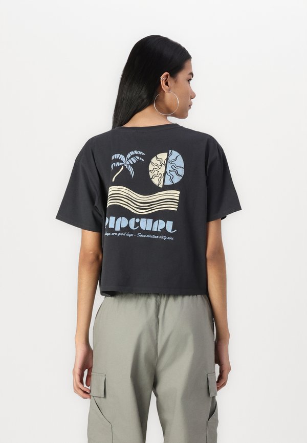 CALYPSO CROP TEE - Print T-shirt4