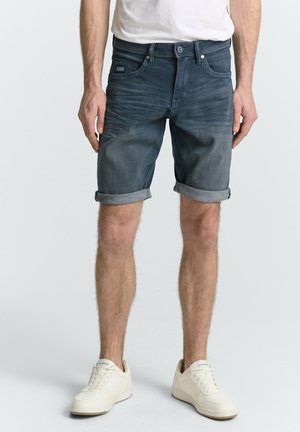 TOM TAILOR TTJOSH Regular - Jeans Slim Fit - dark stone blue grey denim
