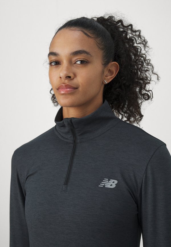 SPORT ESSENTIALS SPACE DYE QUARTER ZIP - Long sleeved top3