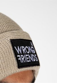 Wrong Friends CLASSIC LOGO - Berretto - taupe
