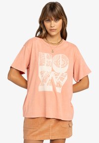 Roxy MOONLIGHT SUNSET  - Triko s potiskem - pink