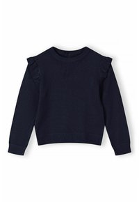 MINOTI - FRILL SLEEVES - Džemper - navy Väikepilt 1