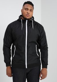 Urban Classics - CONTRAST WINDRUNNER - Leichte Jacke - black/white Thumbnail-Bild 1