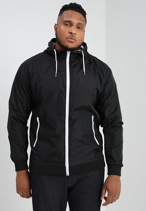 CONTRAST WINDRUNNER - Kevyt takki - black/white