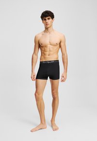 KARL LAGERFELD HOTEL KARL (PACK OF 3) - Ozke boksarice - twill black burnt olive
