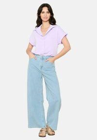LolaLiza SHORT-SLEEVED - Užsagstoma palaidinė - pastel lilac