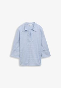 Sélectionné, blue white dobby