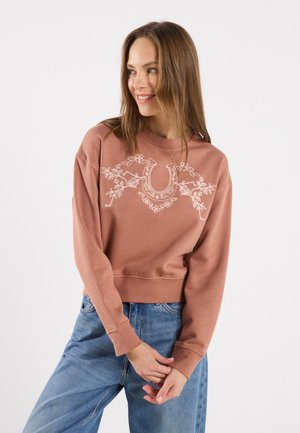 Sweatshirt - orange