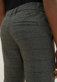 TOM TAILOR Stoffhose - grey black grindle check