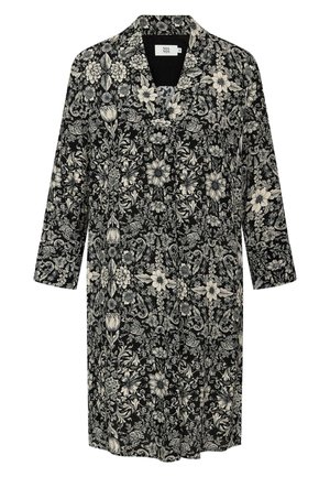 LOUISE - Vestito casual - print black offwhite