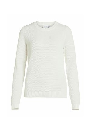 VILA VIDALO O-NECK NOOS - Jumper - white alyssum