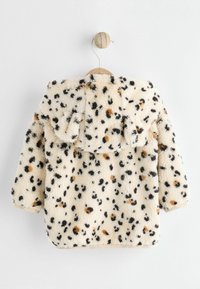 Next COSY REGULAR FIT - Fleecejacke - ecru  animal print