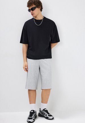 House, T-SHIRT MIT SCHRIFTZUG - Tričko s potlačou - black