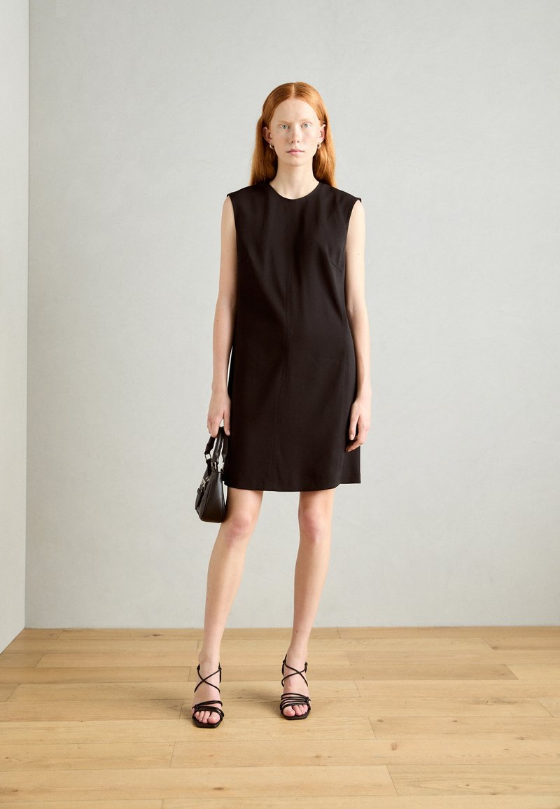 Marc O'Polo SHIFT DRESS SLEEVELESS SHORT LENGTH - Day dress - black -  Zalando.co.uk