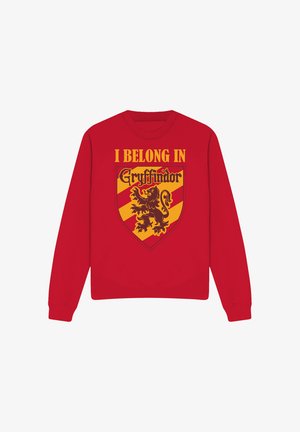 Cotton Soul, HARRY POTTER I BELONG IN GRYFFINDOR - Sweatshirt - red