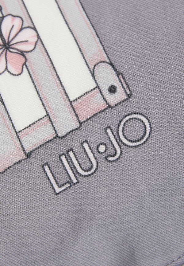 FOULARD FLOWER METALLERIA - Foulard - nero2