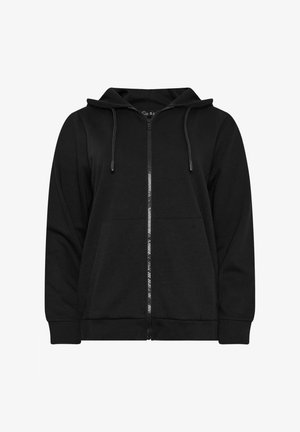 M&Co, WOMEN'S HOODIES - Sweat zippé - black