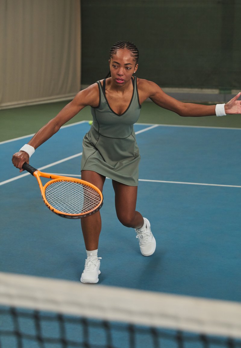 Bjrn Borg ACE V DRESS - Sports dress - agave green/mottled green - Zalando.ie Bjrn Borg ACE V DRESS - Sports dress - agave green/mottled green - Zalando.ie