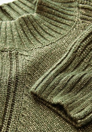 Next SPARKLE NECK  - Strickpullover - green khaki