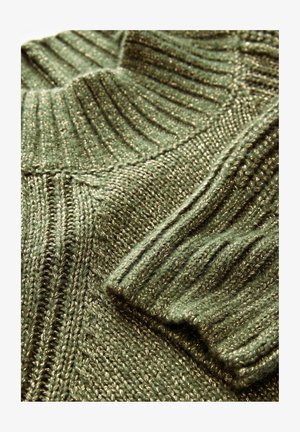 Next SPARKLE NECK - Strickpullover - green khaki