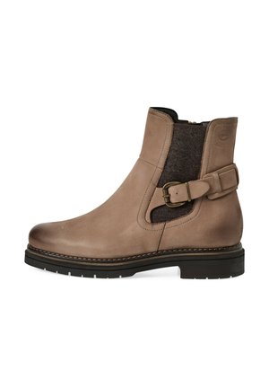 Tamaris ELEGANTE MIT TOUCH-IT - Boots à talons - taupe nubuc