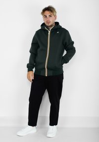 K-Way RAINER SPACER - Felpa con zip - verde