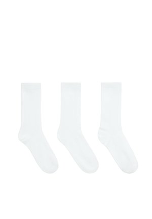 3 PAIRS  - Zoknik - white