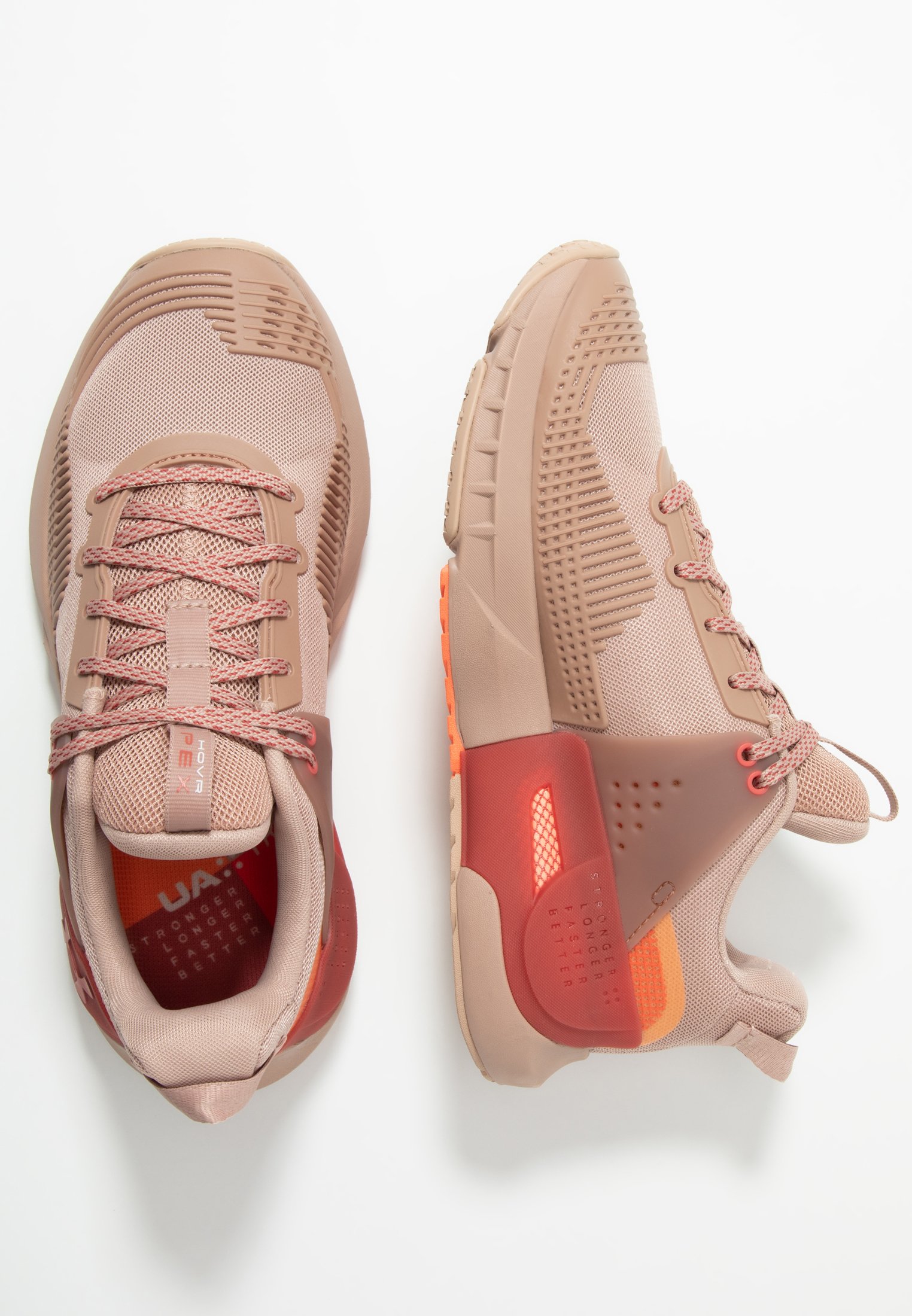 under armour beige shoes