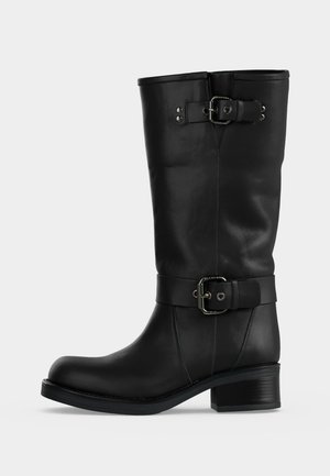 Weekend Max Mara, Cowboy-/Bikerlaarzen - nero