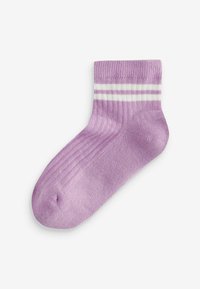 Next CUSHIONED FOOTBED 4 PACK  REGULAR FIT - Strumpor - purple white and green